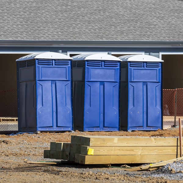 what is the maximum capacity for a single portable toilet in Paradise IL